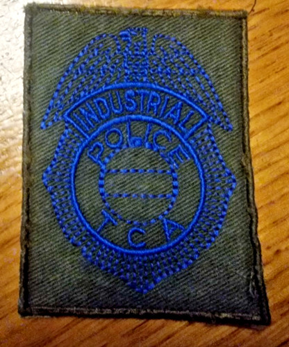 Aufnäher industrial police - aufnäher,