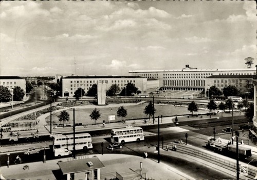 Berlin tempelhof platz der - ak,