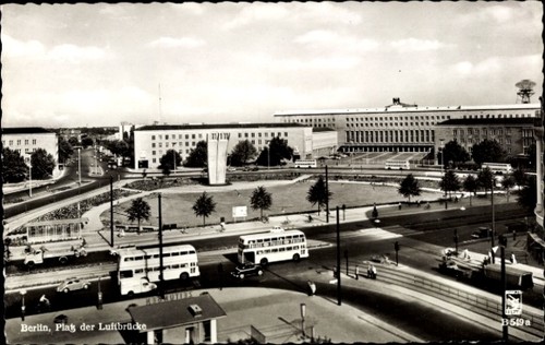 Berlin tempelhof platz der - ak,