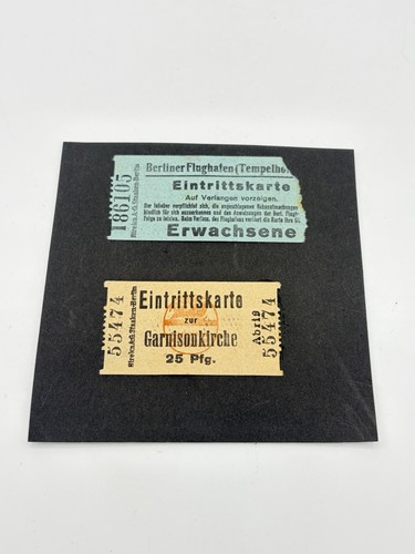 Historische eintrittskarten - 3,