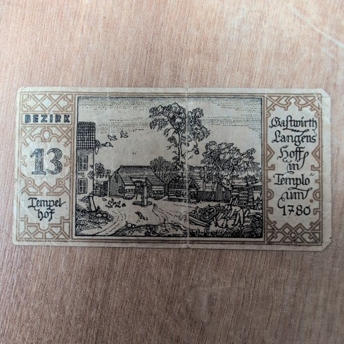 Notgeld stadt berlin bezirk - notgeld,