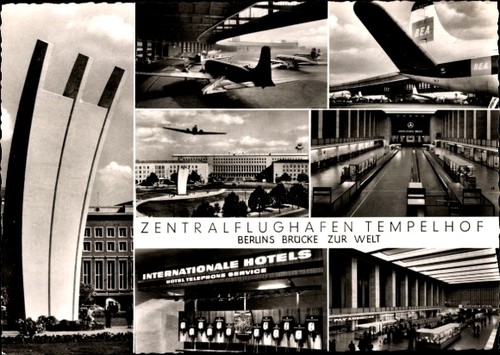 Berlin tempelhof - ak,
