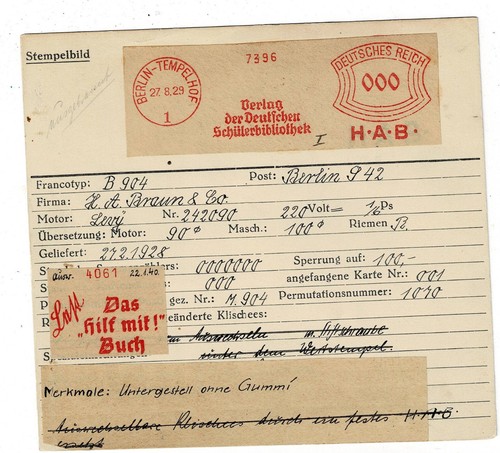 Tempelhof 1929 hab - tempelhof, braun
