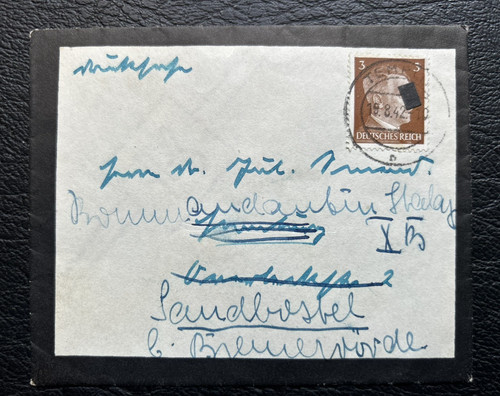 Deutsches reich trauerbrief - deutsches,