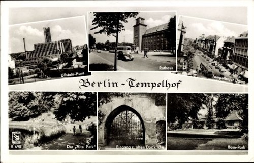Berlin tempelhof - ak,