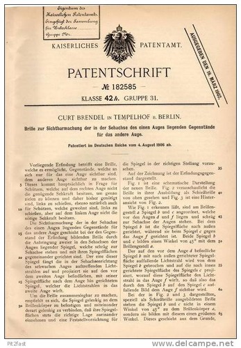 Original patentschrift c - original,