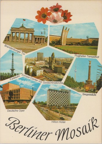 Berlin west - ak, mosaik