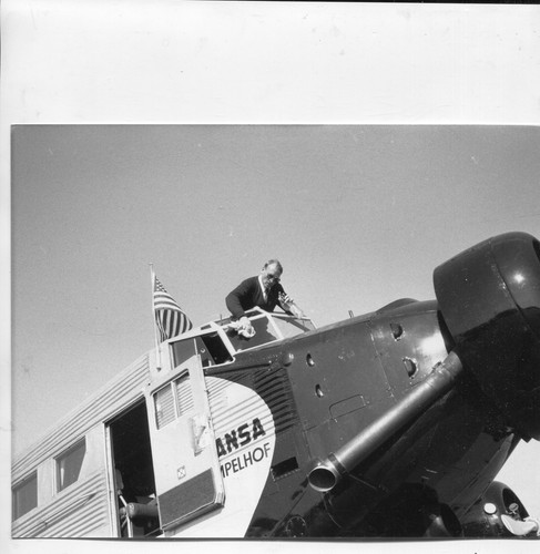 Altes foto lufthansa - 2x,