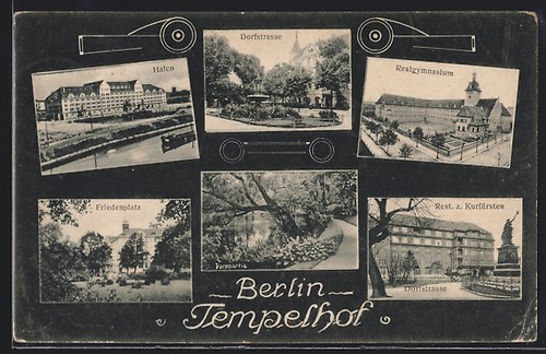 Berlin tempelhof - ak, berlin-tempelhof