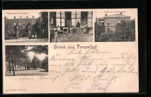 Berlin tempelhof - ak, berlin-tempelhof